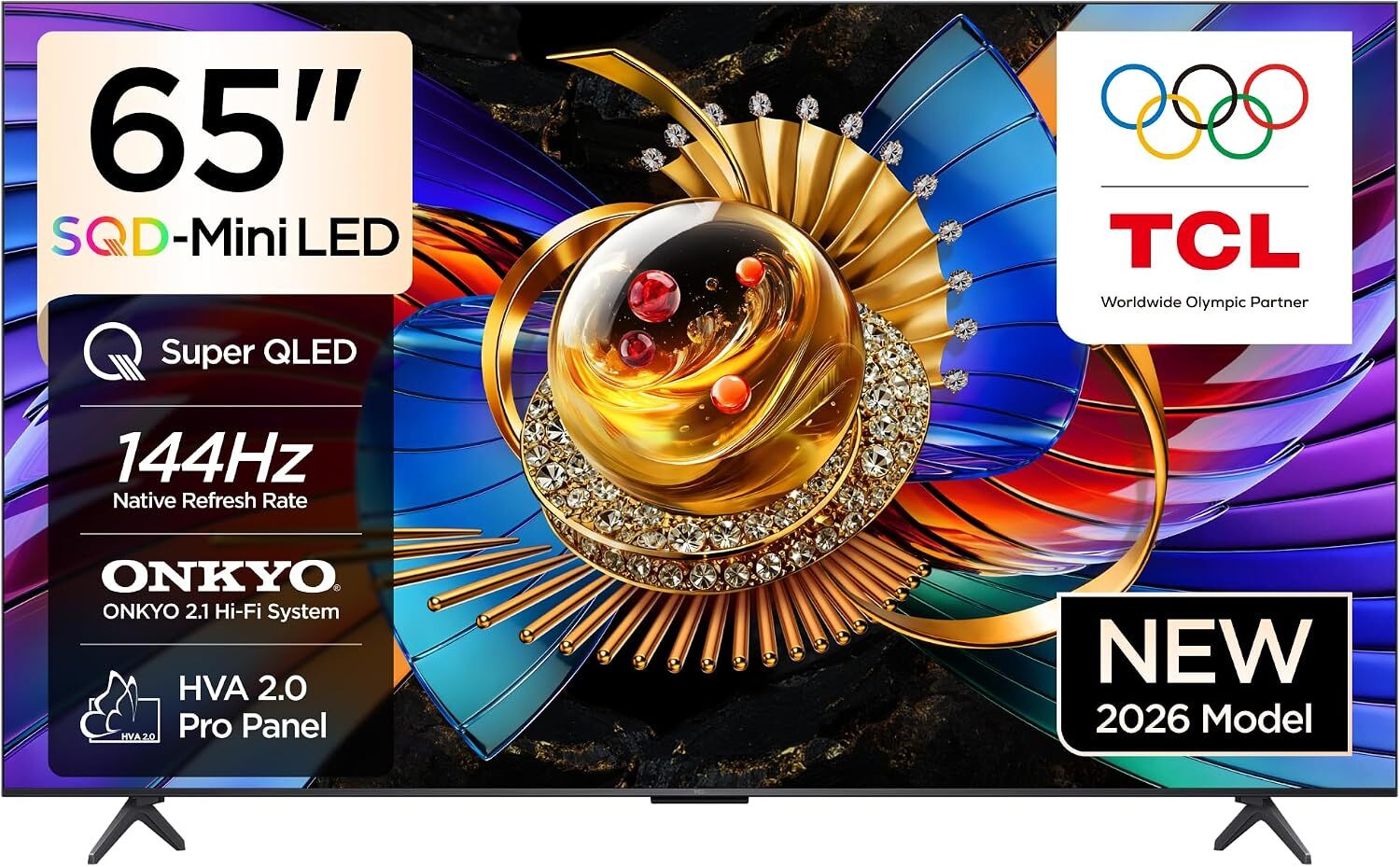 TCL 65Q7D Pro 4K Ultra HD 65'' 165 Ekran Uydu Alıcılı Google Smart SQD Mini LED TV
