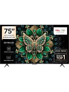 TCL 75C6K Premium 4K Ultra HD 75'' 190 Ekran Uydu Alıcılı Google Smart Mini LED TV
