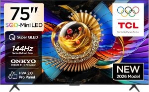 TCL 75Q7D Pro 4K Ultra HD 75'' 190 Ekran Uydu Alıcılı Google Smart SQD Mini LED TV