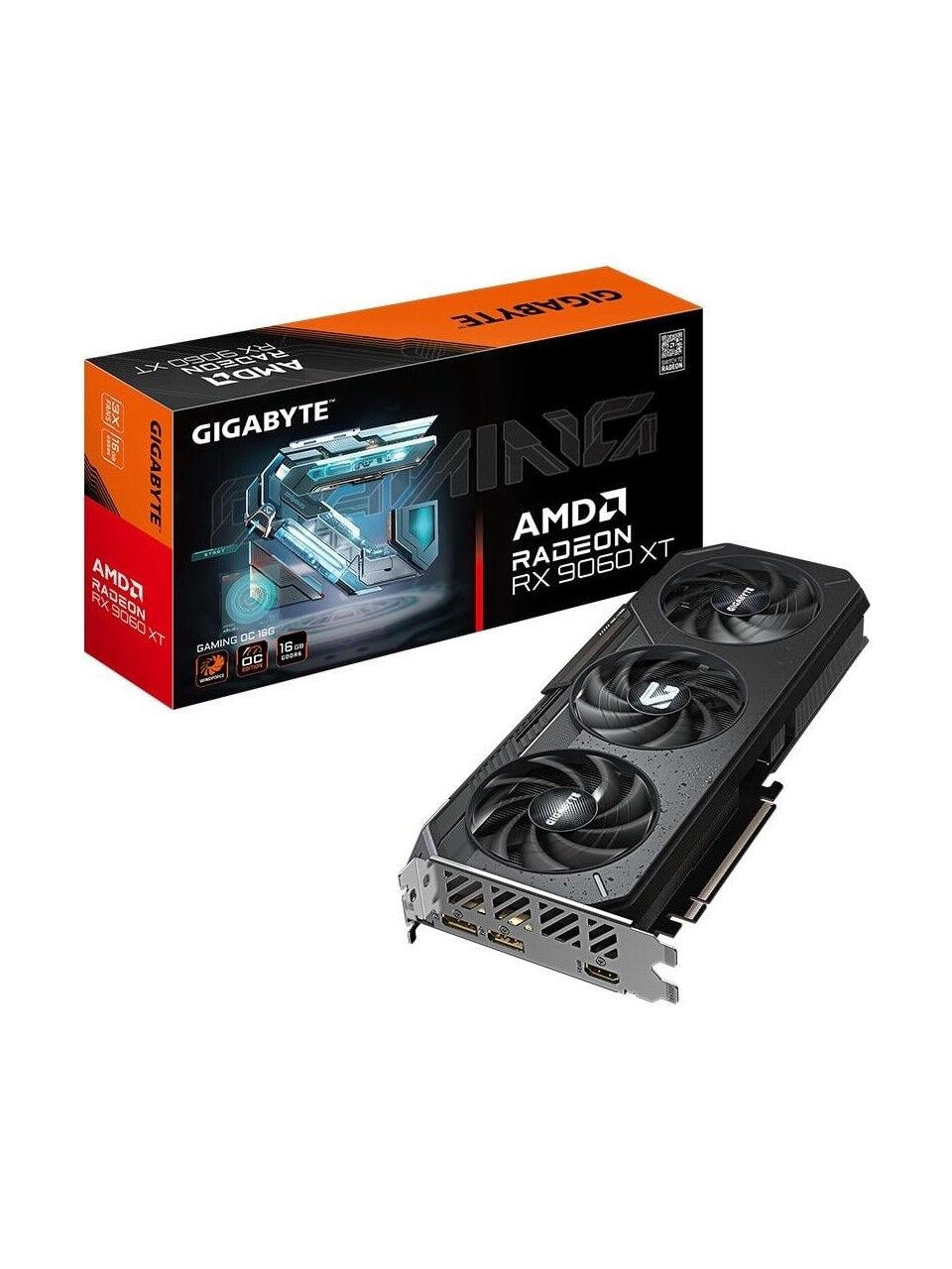 Gigabyte Radeon Rx 9060 Xt Gaming Oc 16 GB Gddr6 128 Bit Ekran Kartı Üçlü Fan Soğutma ve HDMI Çıkışı