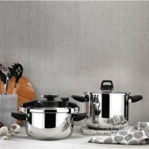 Schafer Compact 4 lt + 6.5 lt 2'li Düdüklü Tencere Seti