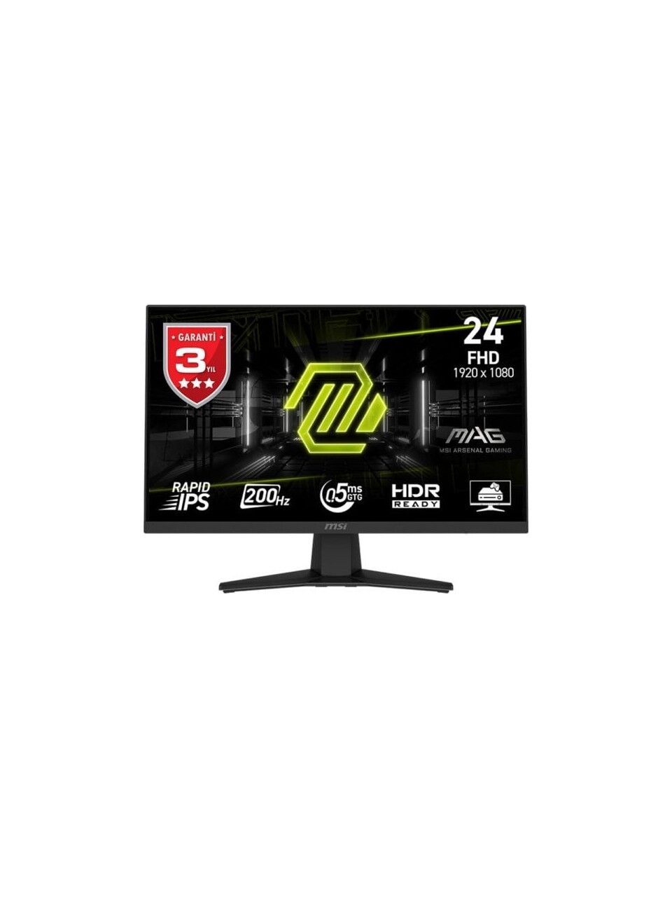 MSI MAG 244F 23.8'' 0.5 ms Full HD IPS 200 Hz Oyuncu Monitörü