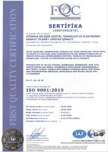 Etinova ETİ-K3 Fırınlı Şömine Tipi Pelet Soba