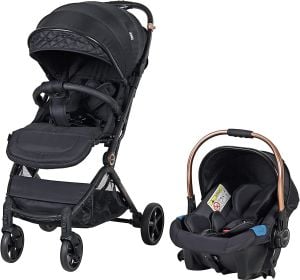 Prego 2032 Solo Siyah Kabin Tipi Travel Bebek Arabası