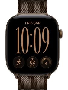 Apple Watch Series 12 Gps + Cellular, 46 mm Koyu Bronz Alüminyum Kasa ve Koyu Bronz Milano Loop - M/l