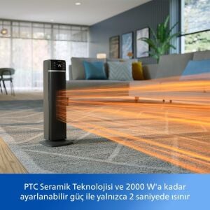 Philips CX5120/11 2000 W Seramik Isıtıcı