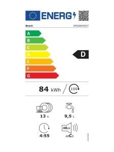 Bosch SMS4IKW51T 5 Programlı Bulaşık Makinesi